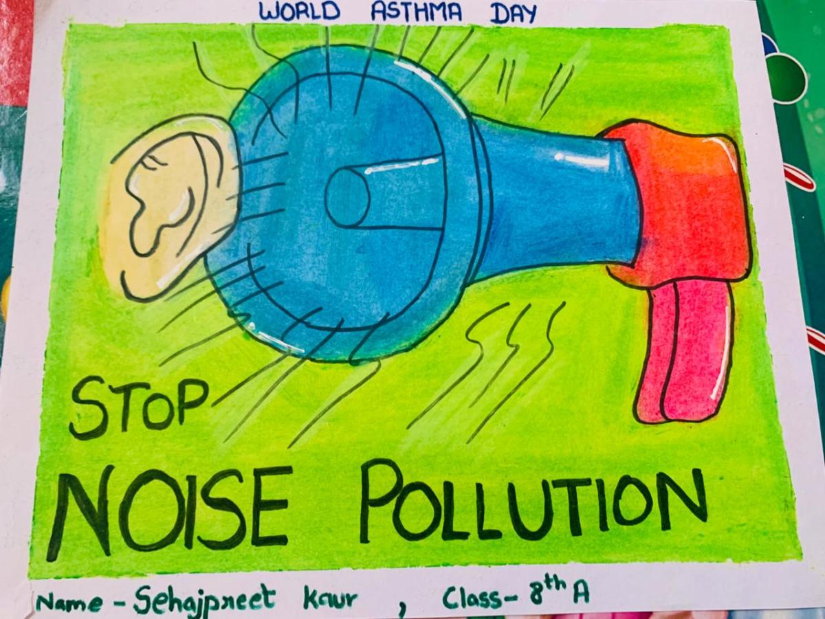 noise pollution poster making